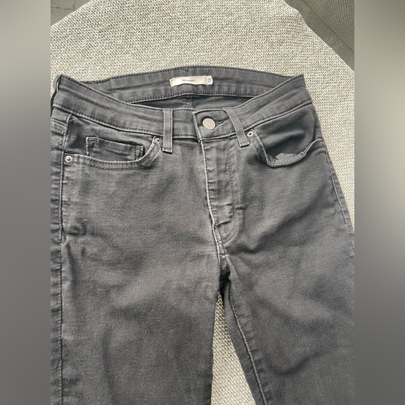 Signature by Levi Strauss Women's Black Skinny Jeans - Picture 5 of 12